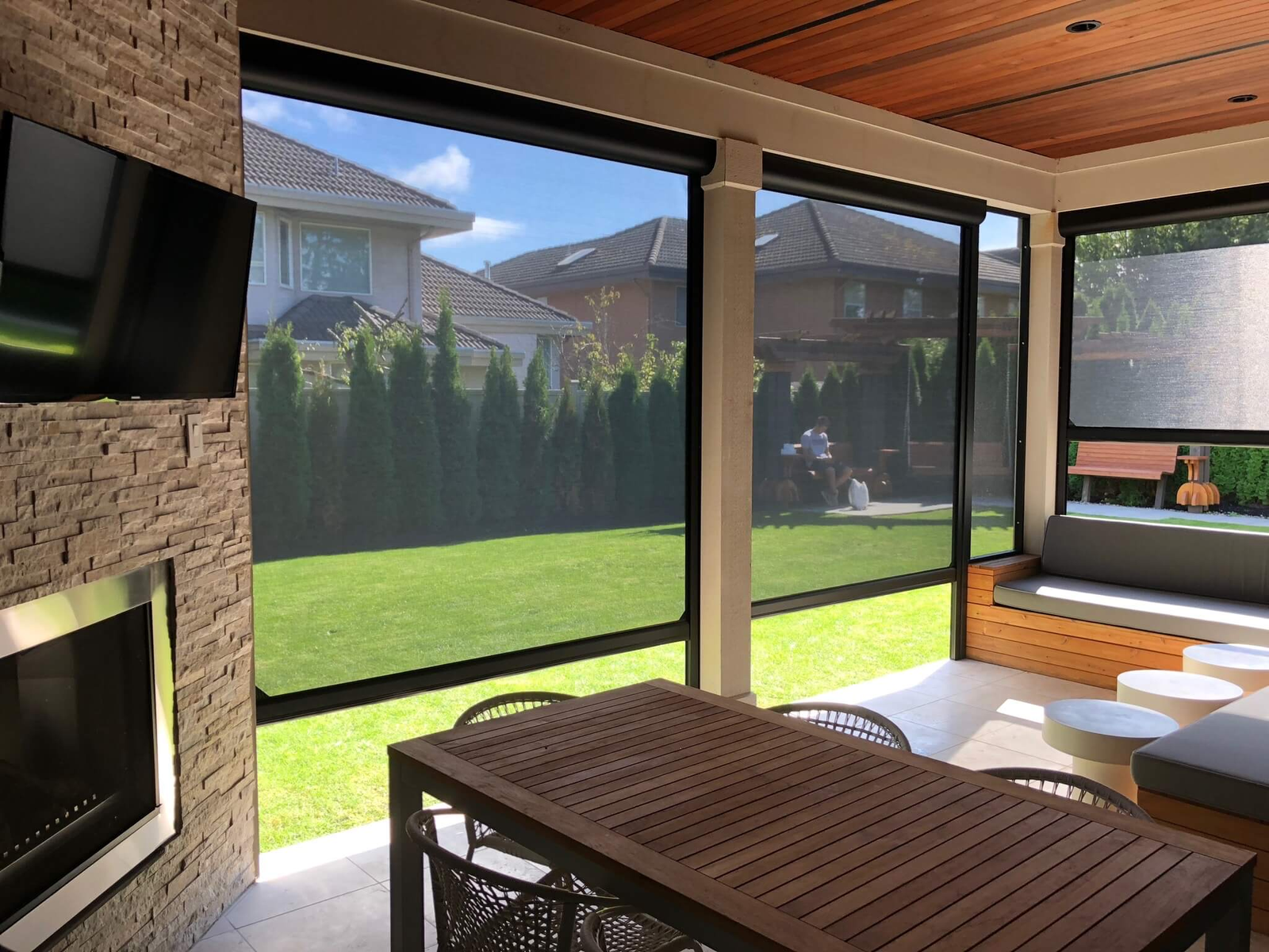 Residential Patio Screen